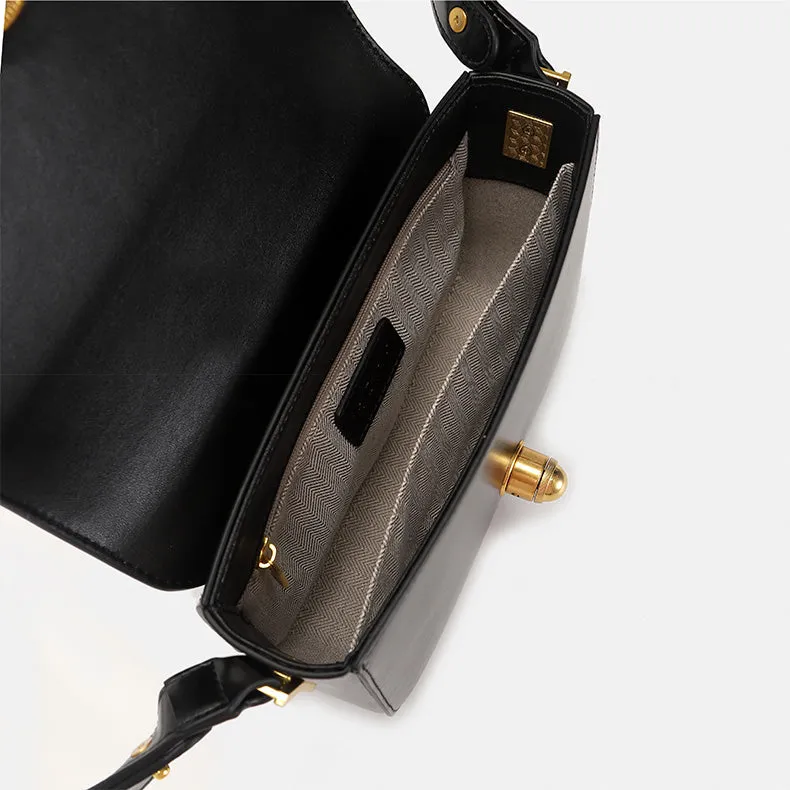 Womens Small Over The Shoulder Purse Black Crossbody Bags For Ladies