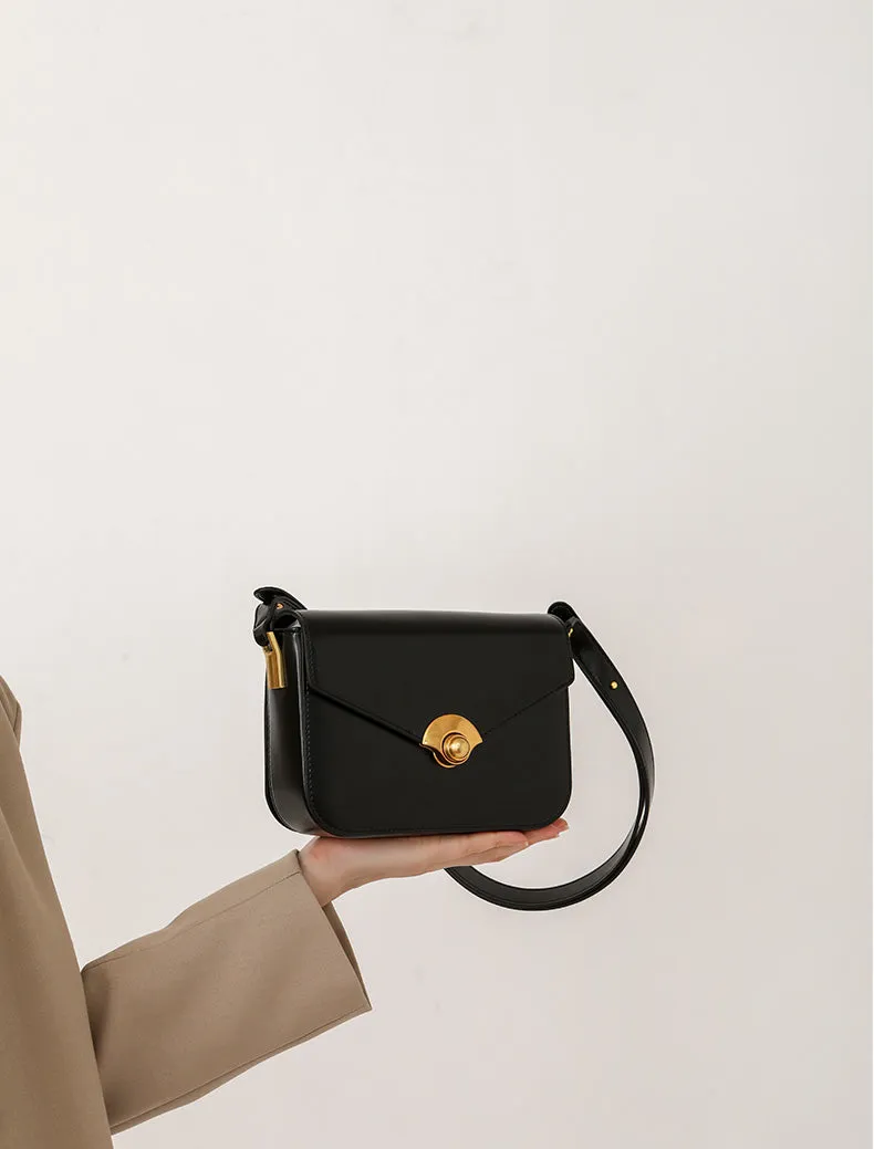 Womens Small Over The Shoulder Purse Black Crossbody Bags For Ladies