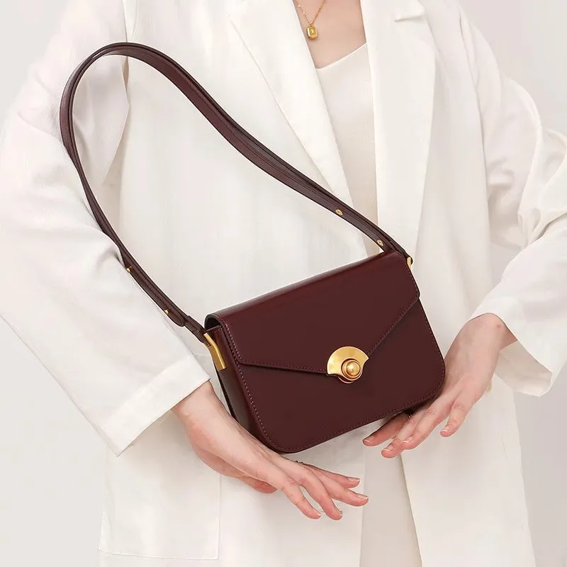 Womens Small Over The Shoulder Purse Black Crossbody Bags For Ladies