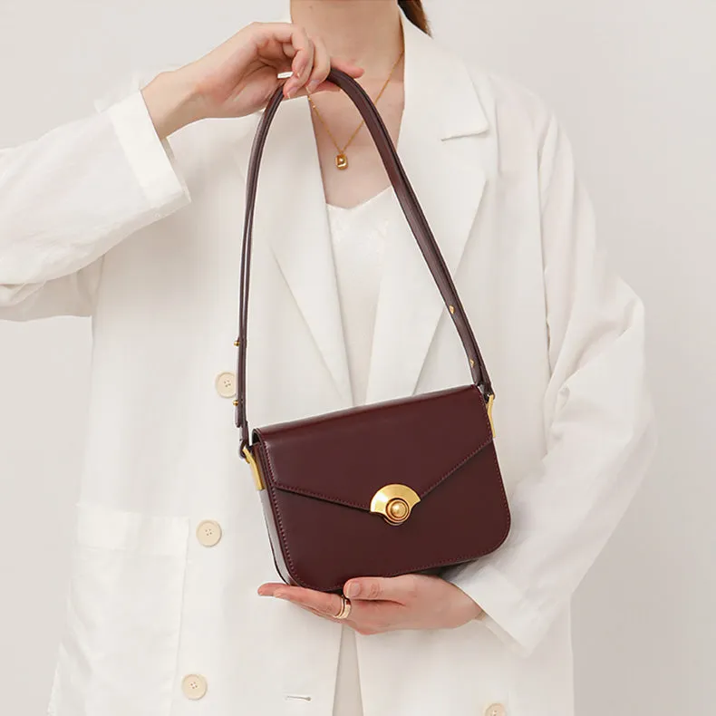 Womens Small Over The Shoulder Purse Black Crossbody Bags For Ladies