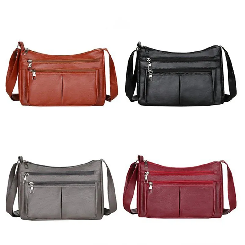 Women's Soft Leather Trendy Designer Handbag