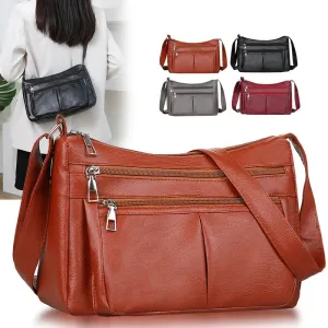 Women's Soft Leather Trendy Designer Handbag