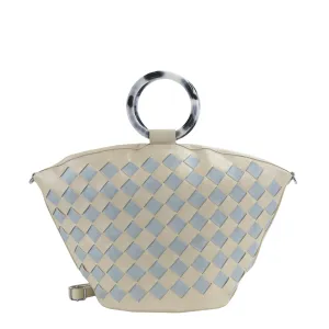YD-7376 - Darling Elegant Weave Handbag - 7 Colors