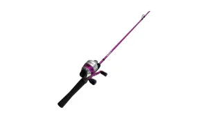 Zebco 33 Ladies Spincast Lightweight Fishing Reel & Rod Combo Options - Ships Quick!